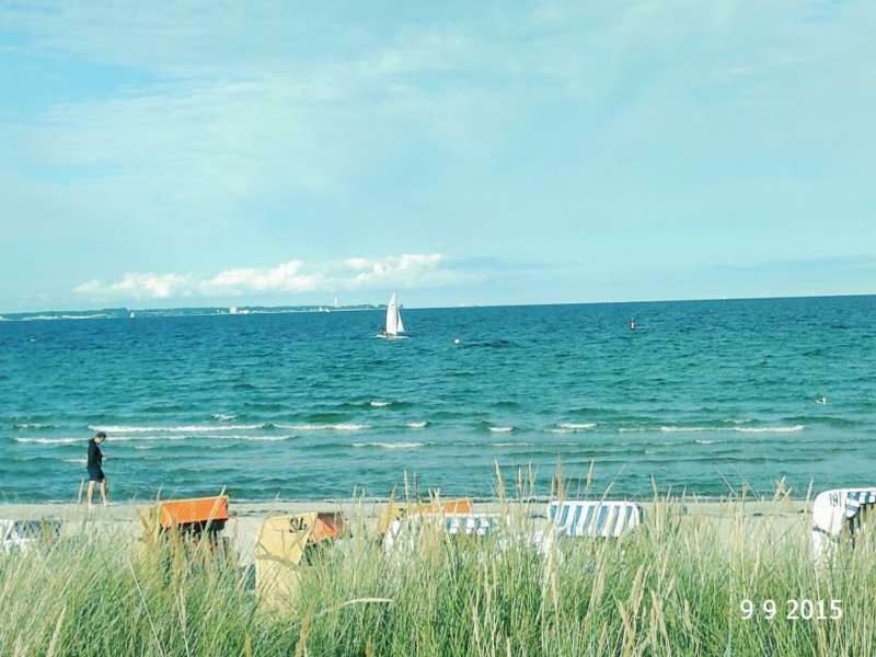 Appartamento Haus Am Heidebeck Scharbeutz Esterno foto